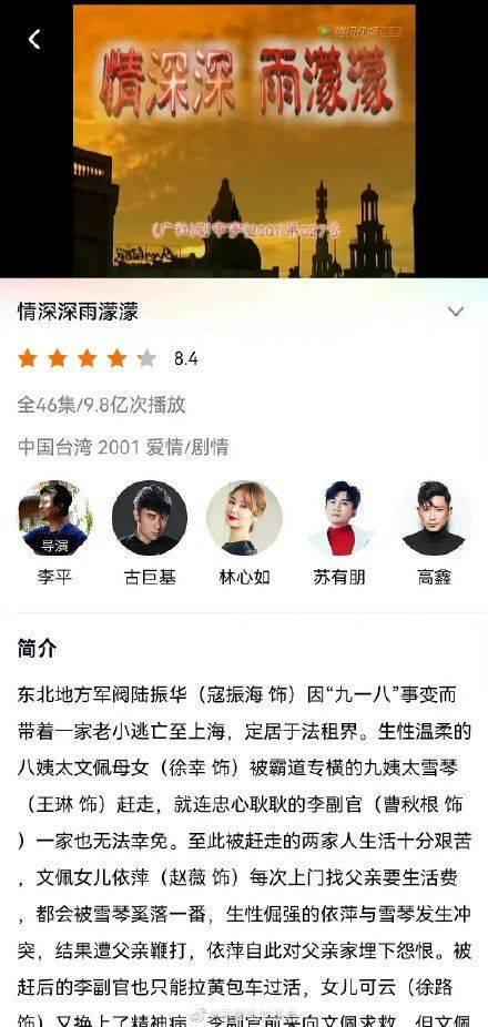 情深深雨蒙蒙演員表揭秘，小巷特色小店中的秘密