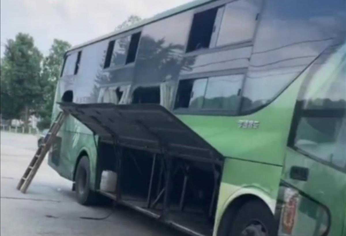 大巴車(chē)最新視頻，自然之旅的心靈探索，重拾寧靜的旅程